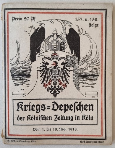 Kriegs depeschen der - kriegs,