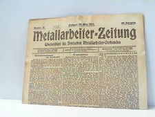 Metallarbeiter-Zeitung. Nr
