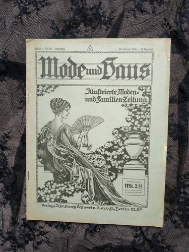 Antike frauenzeitung mode - antike,