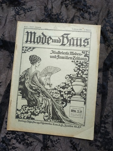 Antike frauenzeitung mode - antike, "