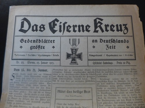 1915 das eiserne - -,