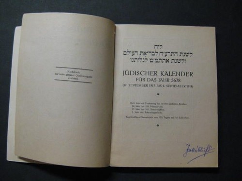 Jüdischer nationalkalender - jüdischer,