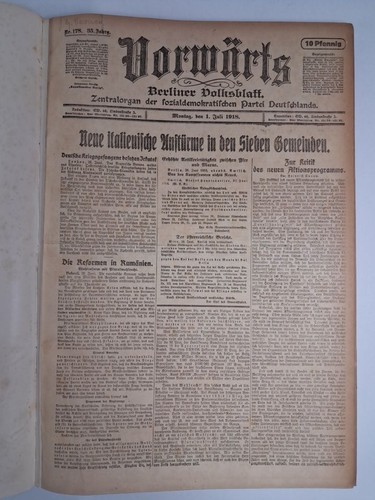Vorwärts berliner - vorwärts.,