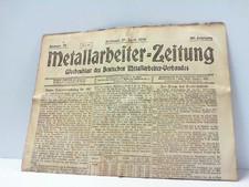 Metallarbeiter-Zeitung. Nr