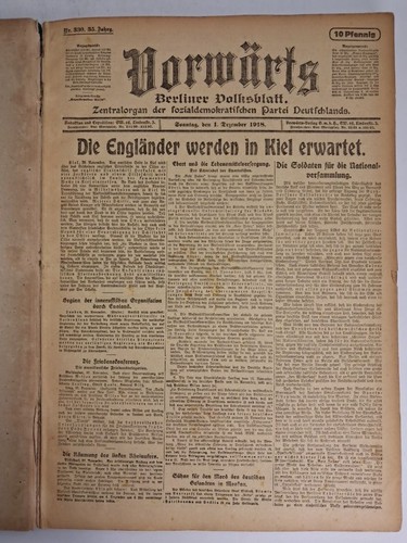Vorwärts berliner - vorwärts.,