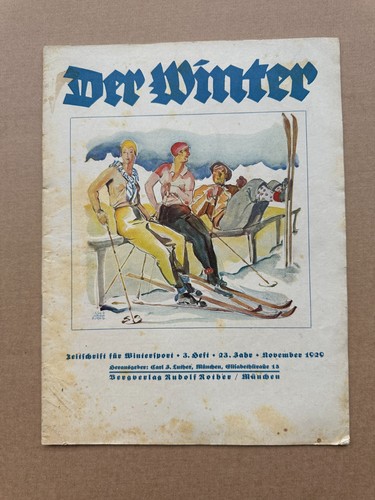 Alte zeitung der - der, winter